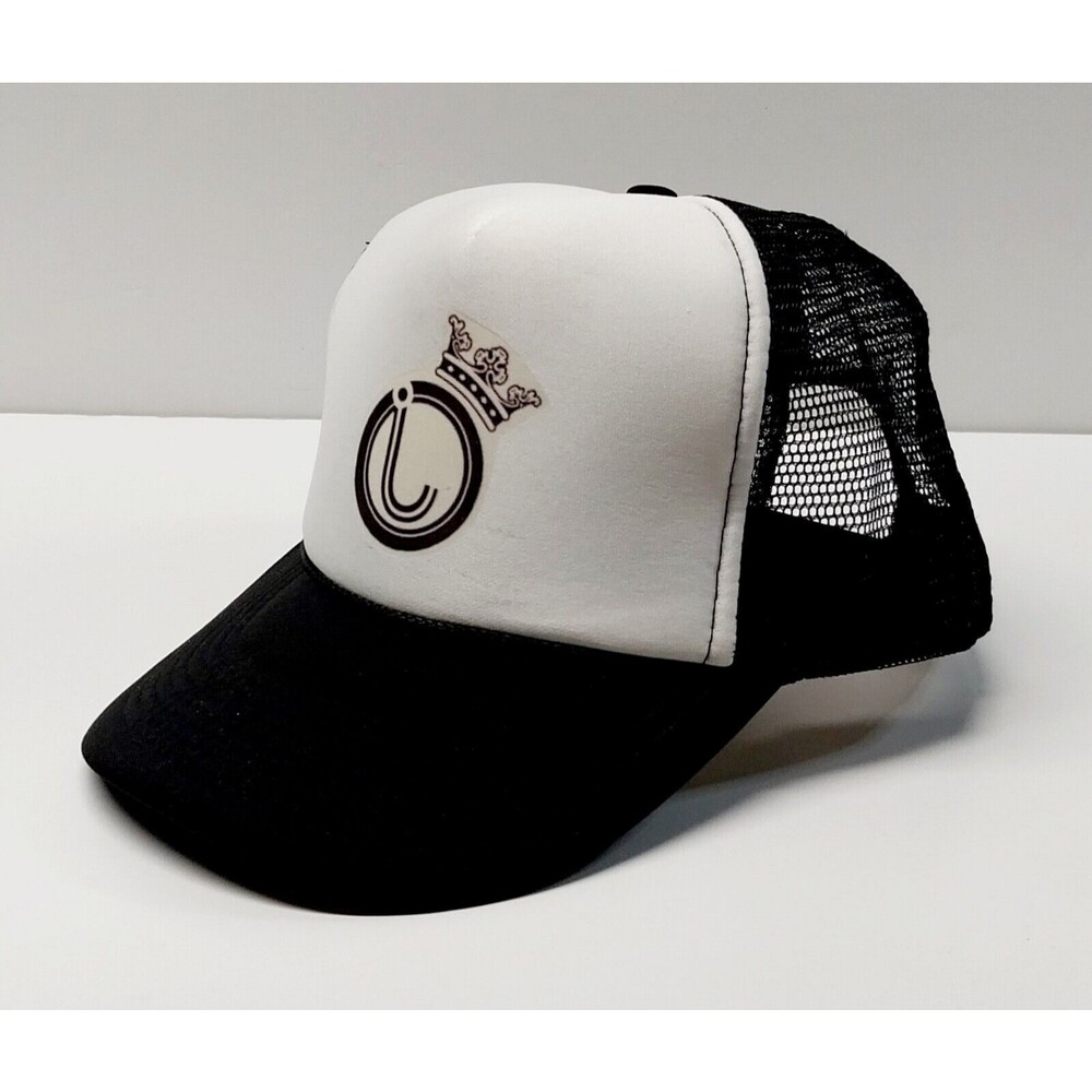 Vtg Otto Custom Crown Hook Foam Front Mesh Back Trucker Hat 39-169 Vented Adjust
